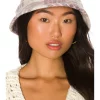 Lovers And Friends Conlee Bucket Hat In Pink & Purple -Lovers and Friends Sales Shop LOVF WA133 V1
