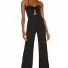 Lovers And Friends Gwen Jumpsuit In Black -Lovers and Friends Sales Shop LOVF WC231 V1