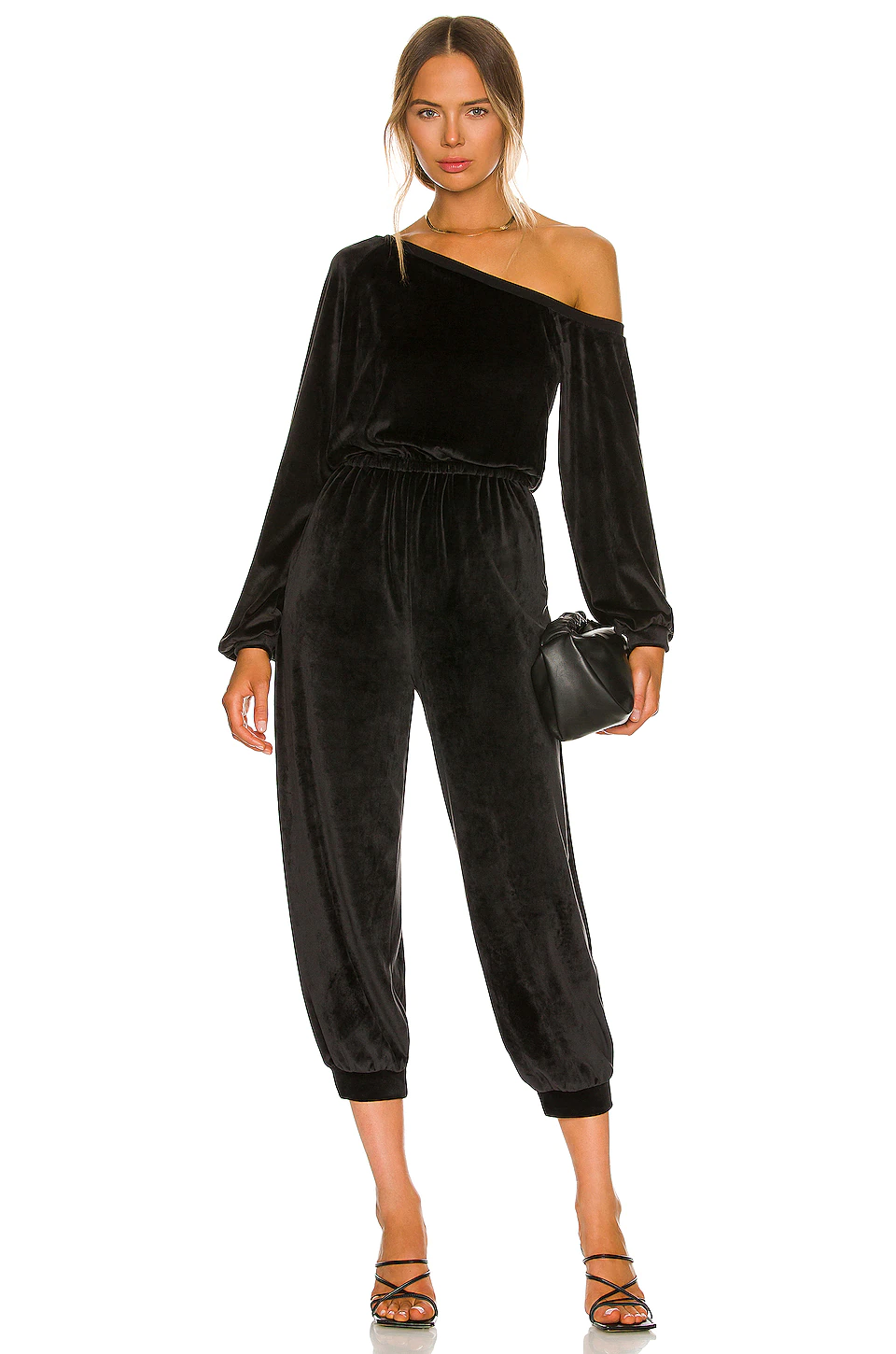 Lovers And Friends Zasha Jumpsuit In Black