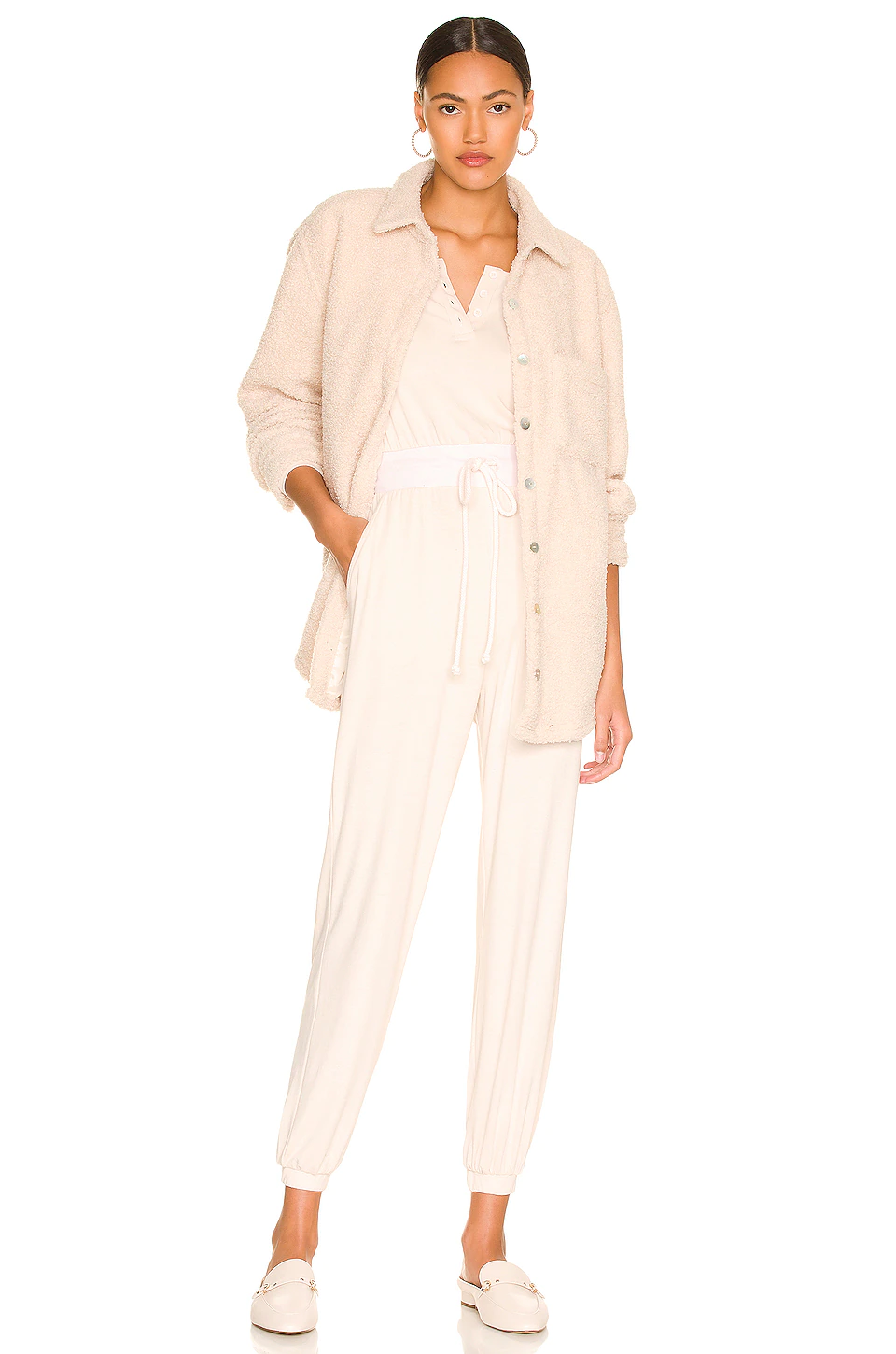 Stacey Jumpsuit in Sand Dollar Lovers And Friends Stacey Jumpsuit In Sand Dollar -Lovers and Friends Sales Shop LOVF WC253 V4