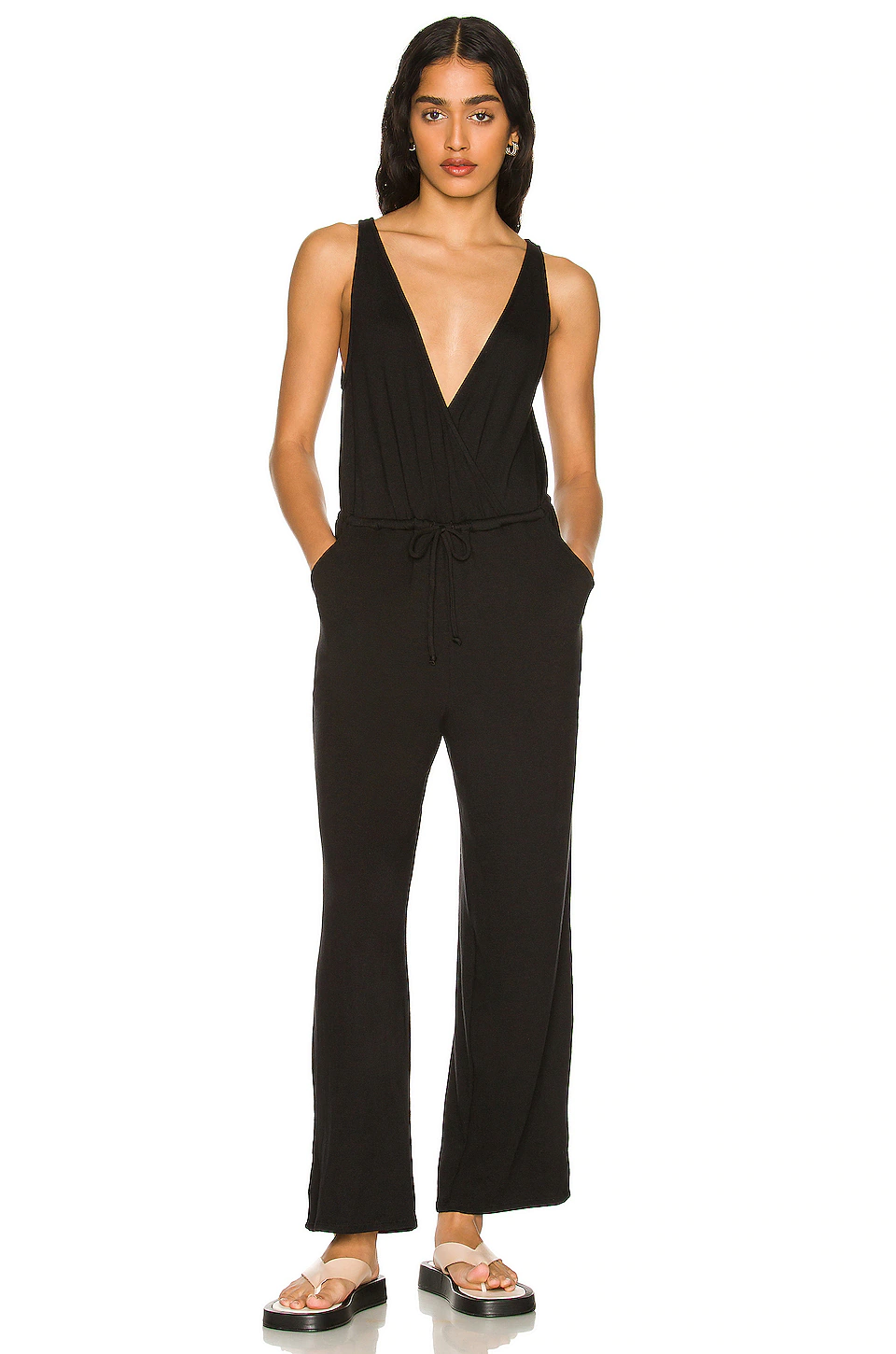 Lovers And Friends Melina Jumpsuit In Black