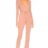 Lovers And Friends Frankie Jumpsuit In Latte Brown 2 Lovers And Friends Frankie Jumpsuit In Latte Brown -Lovers and Friends Sales Shop LOVF WC264 V1