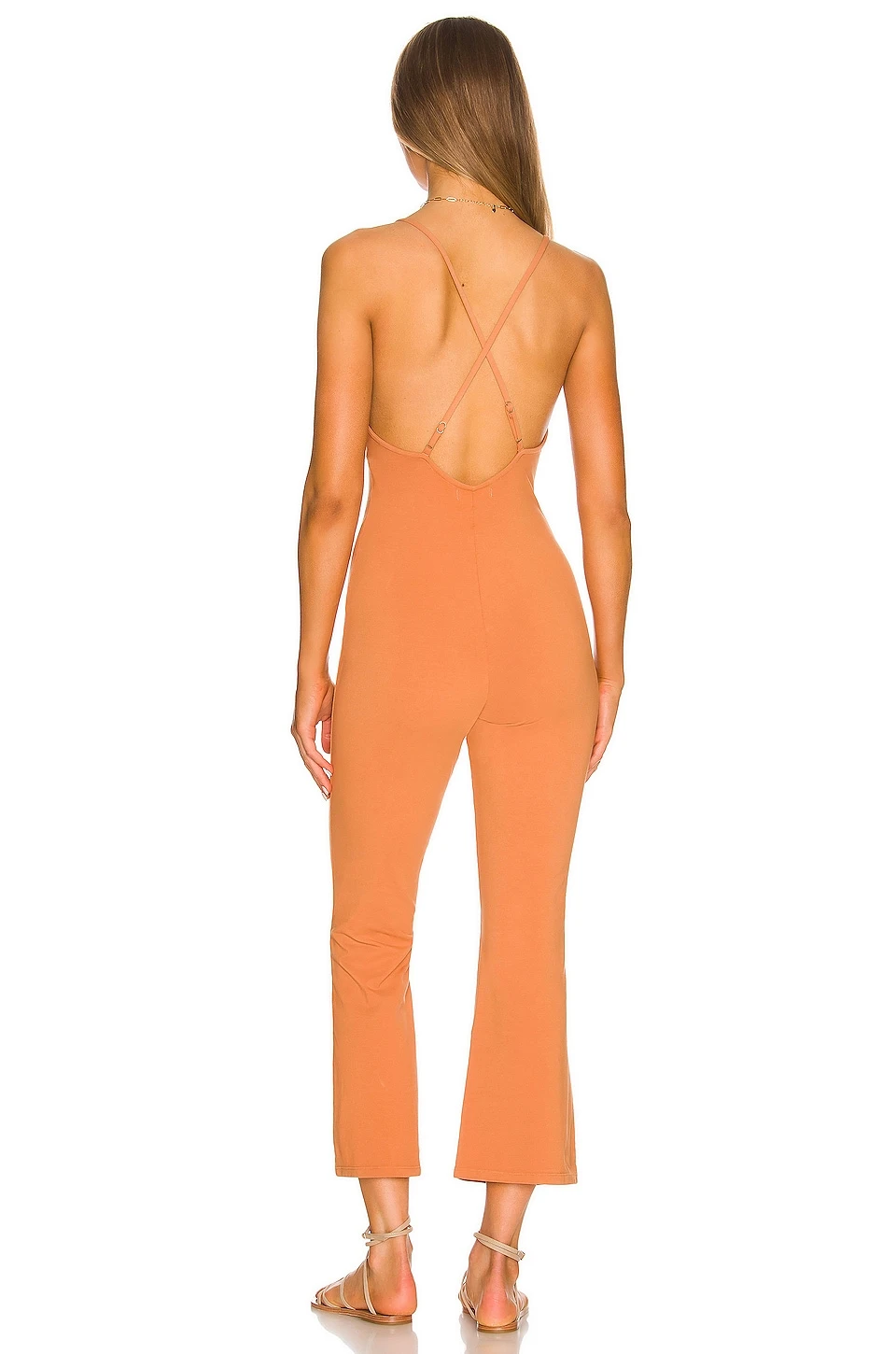 Pietra Jumpsuit in Camel Brown Lovers And Friends Pietra Jumpsuit In Camel Brown -Lovers and Friends Sales Shop LOVF WC268 V3