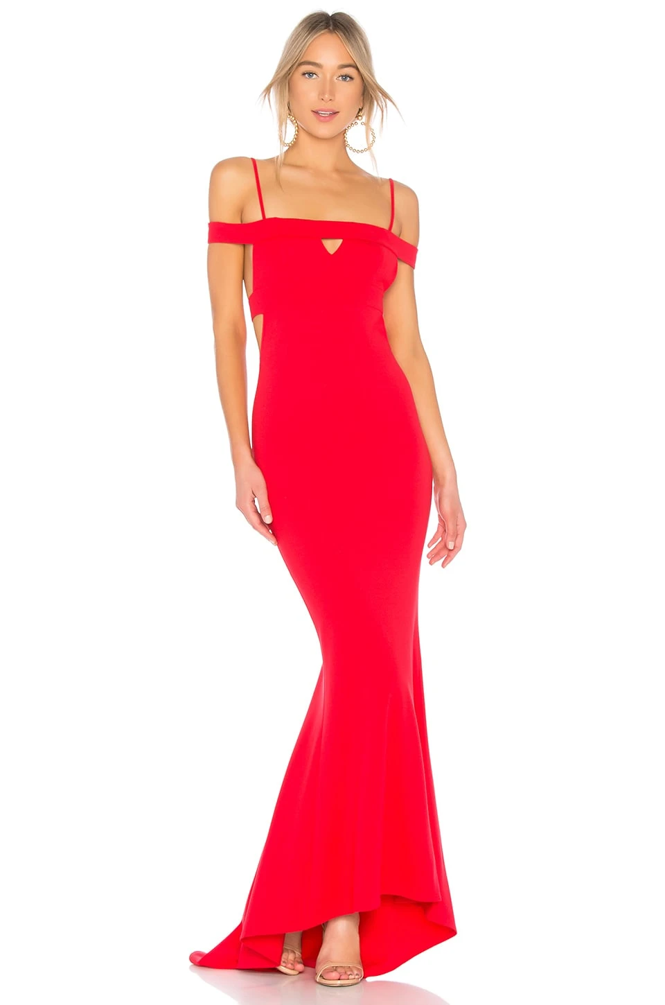Cece Gown in Red Rose Lovers And Friends Cece Gown In Red Rose -Lovers and Friends Sales Shop LOVF WD1210 V2