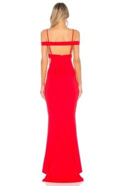 Lovers And Friends Cece Gown In Red Rose 4 Lovers And Friends Cece Gown In Red Rose -Lovers and Friends Sales Shop LOVF WD1210 V3