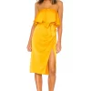 Lovers And Friends Violet Midi In Marigold -Lovers and Friends Sales Shop LOVF WD1257 V1