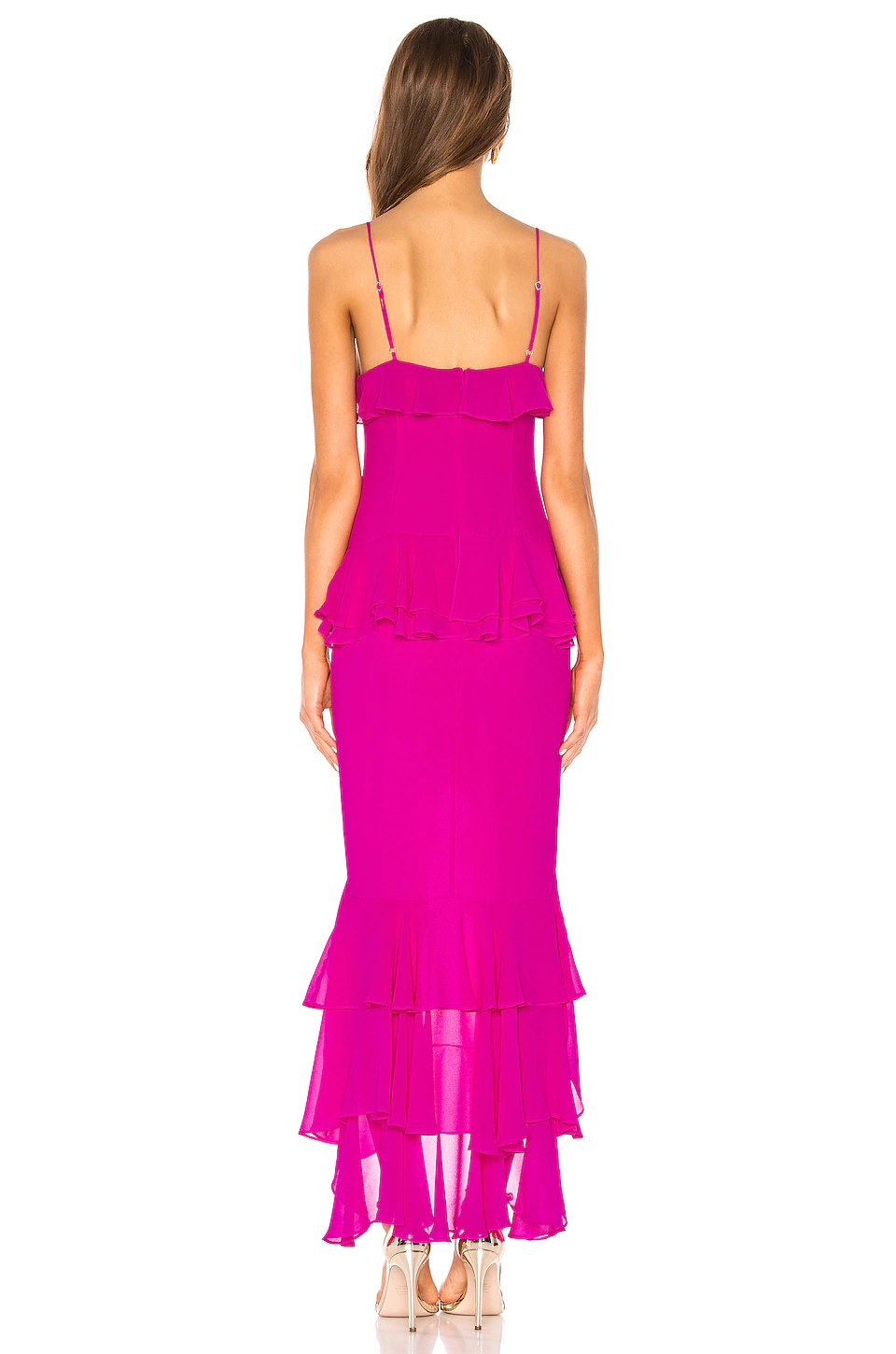Melissa Gown in Magenta Lovers And Friends Melissa Gown In Magenta -Lovers and Friends Sales Shop LOVF WD1753 V3