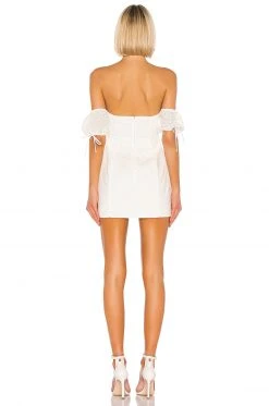 Lovers And Friends Allie Mini Dress In White -Lovers and Friends Sales Shop LOVF WD1963 V3