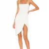 Lovers And Friends Arlo Midi Dress In White 1 Lovers And Friends Arlo Midi Dress In White -Lovers and Friends Sales Shop LOVF WD2117 V1
