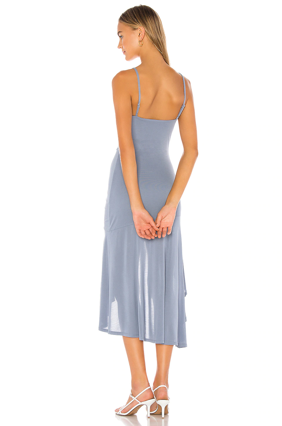 Aniyah Midi Dress in Hydrangea Blue Lovers And Friends Aniyah Midi Dress In Hydrangea Blue -Lovers and Friends Sales Shop LOVF WD2189 V3