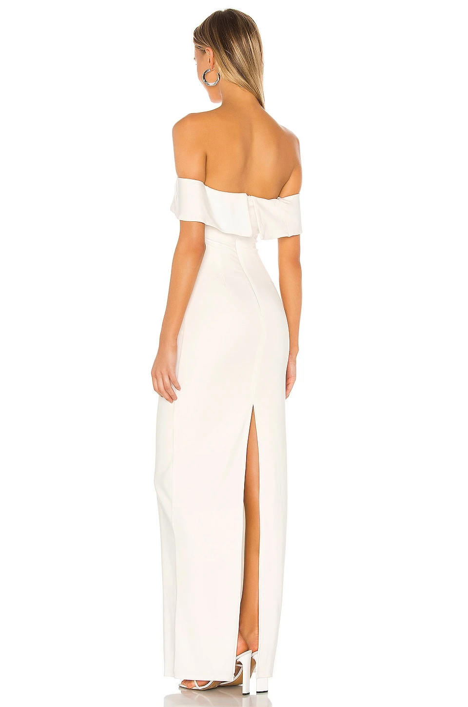 Lovers And Friends Galleria Gown In White 5 Lovers And Friends Galleria Gown In White - Image 3