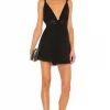 Lovers And Friends Kendall Dress In Black -Lovers and Friends Sales Shop LOVF WD2913 V1