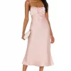 Lovers And Friends Dee Midi Dress In Dusty Pink 2 Lovers And Friends Dee Midi Dress In Dusty Pink -Lovers and Friends Sales Shop LOVF WD2924 V1