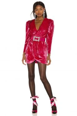 Lovers And Friends Kimora Mini Dress In Magenta Pink