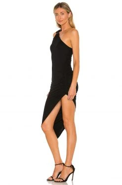 Lovers And Friends Palmer Midi Dress In Black -Lovers and Friends Sales Shop LOVF WD3051 V3