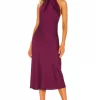 Lovers And Friends Raya Midi Dress In Purple -Lovers and Friends Sales Shop LOVF WD3069 V1