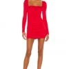 Lovers And Friends Benae Mini Dress In Red 1 Lovers And Friends Benae Mini Dress In Red -Lovers and Friends Sales Shop LOVF WD3125 V1