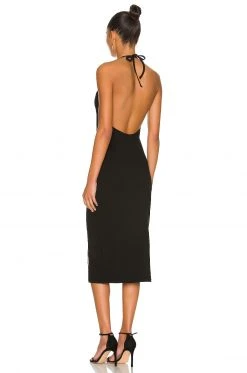 Lovers And Friends Stardust Midi Dress In Black -Lovers and Friends Sales Shop LOVF WD3134 V3