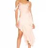 Lovers And Friends Deborah Midi Dress In Champagne -Lovers and Friends Sales Shop LOVF WD3152 V1