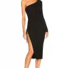 Lovers And Friends Cielle Midi Dress In Black -Lovers and Friends Sales Shop LOVF WD3168 V1