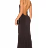 Lovers And Friends Kloss Gown In Black 1 Lovers And Friends Kloss Gown In Black -Lovers and Friends Sales Shop LOVF WD3184 V1