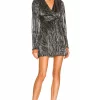 Lovers And Friends Bernice Mini Dress In Pewter 2 Lovers And Friends Bernice Mini Dress In Pewter -Lovers and Friends Sales Shop LOVF WD3188 V1