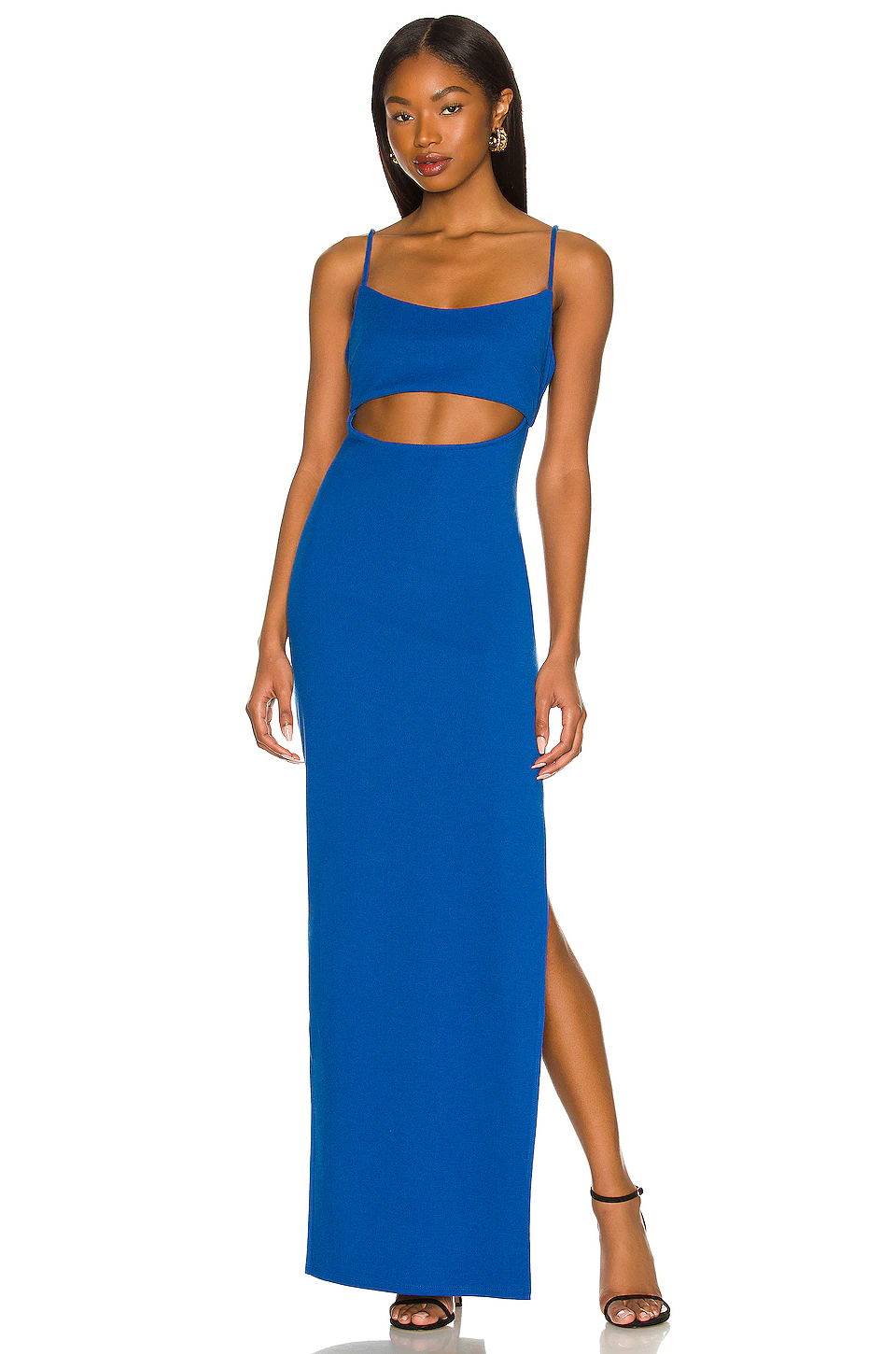 Lovers And Friends Layla Maxi Dress In Blue Quartz