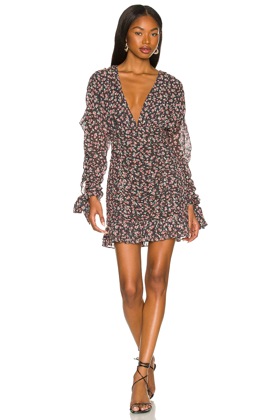 Lovers And Friends Martine Mini Dress In Martine Bloom Floral
