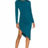 Lovers And Friends Cassie Midi Dress In Dark Teal 1 Lovers And Friends Cassie Midi Dress In Dark Teal -Lovers and Friends Sales Shop LOVF WD3215 V1