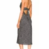 Lovers And Friends Lovers + Friends Lauren Midi Dress In Black Polka Dot -Lovers and Friends Sales Shop LOVF WD3295 V1