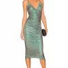 Lovers And Friends Ramona Midi Dress In Jade Green -Lovers and Friends Sales Shop LOVF WD3300 V1