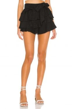 Lovers And Friends Gayle Skort In Black