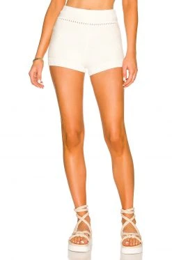 Lovers And Friends Delany Knit Short In White