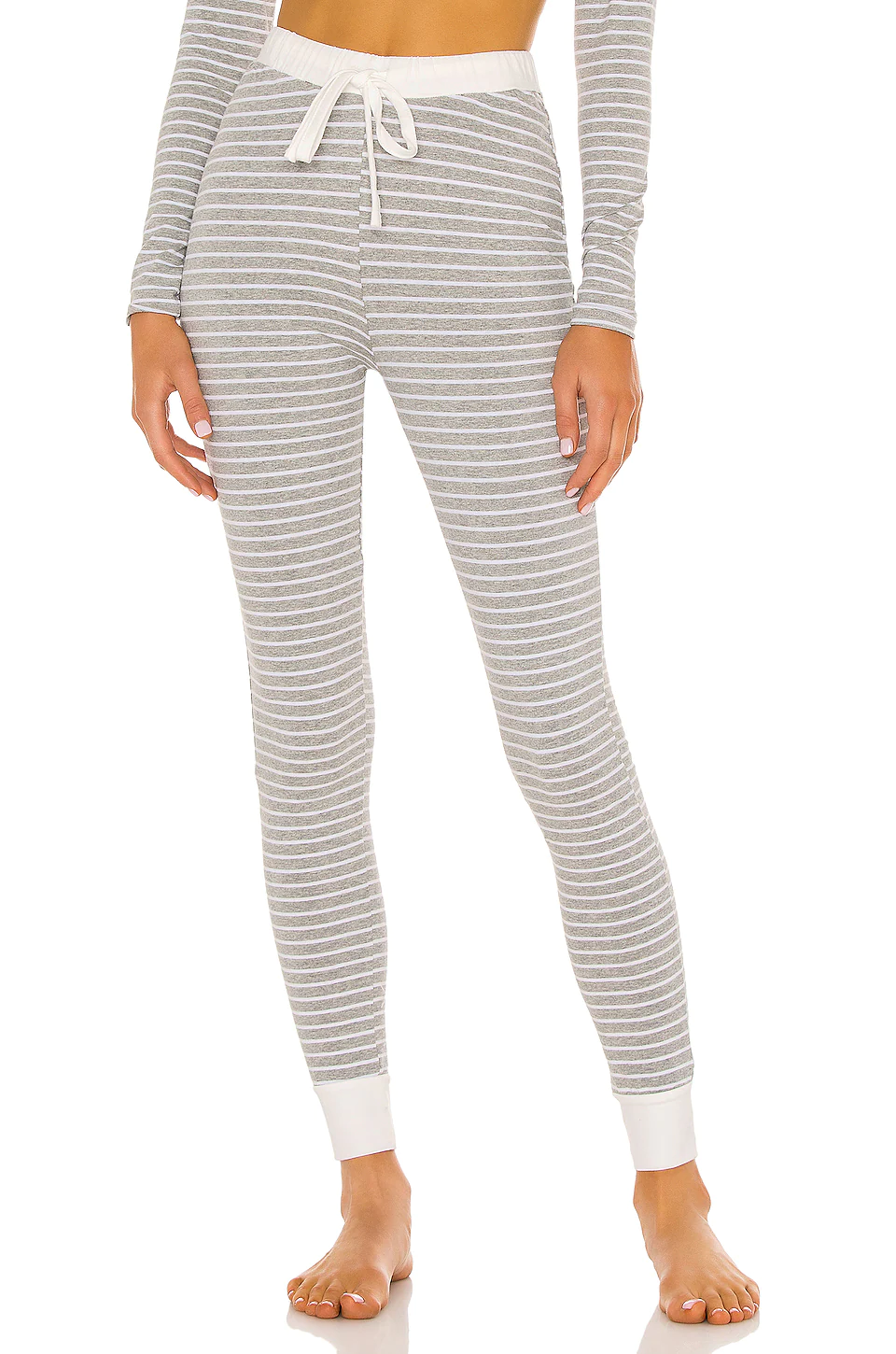 Lovers And Friends Honor Lounge Pant In Heather Stripe
