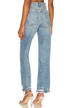 Lovers And Friends Ryan High Rise Straight In Cascade -Lovers and Friends Sales Shop LOVF WJ233 V3