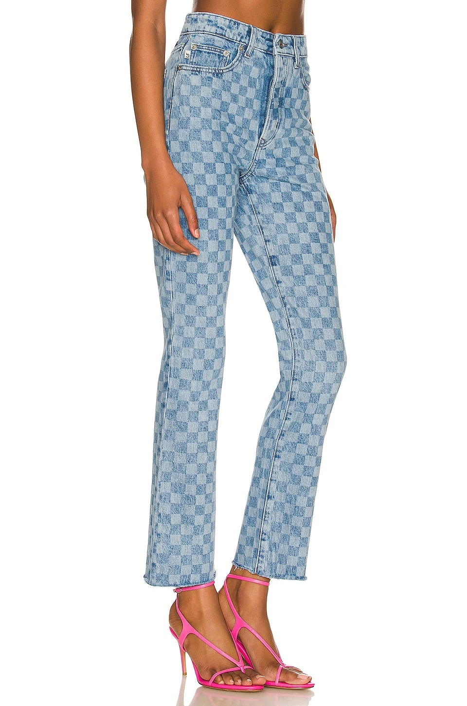 Reece High Rise Slim Straight in Harmon Lovers And Friends Reece High Rise Slim Straight In Harmon -Lovers and Friends Sales Shop LOVF WJ238 V2