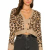 Lovers And Friends Luna Leopard Cardigan Set In Leopard -Lovers and Friends Sales Shop LOVF WK1022 V1