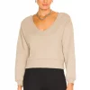 Lovers And Friends Miela Sweater In Warm Gray -Lovers and Friends Sales Shop LOVF WK1069 V1