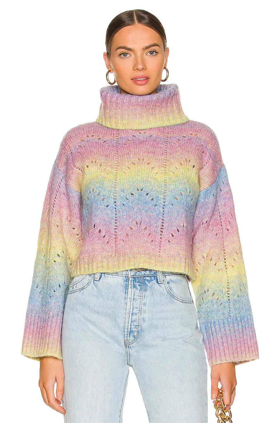 Lovers And Friends Bryant Sweater In Rainbow