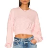 Lovers And Friends Julien Sweater In Rose Pink -Lovers and Friends Sales Shop LOVF WK1093 V1