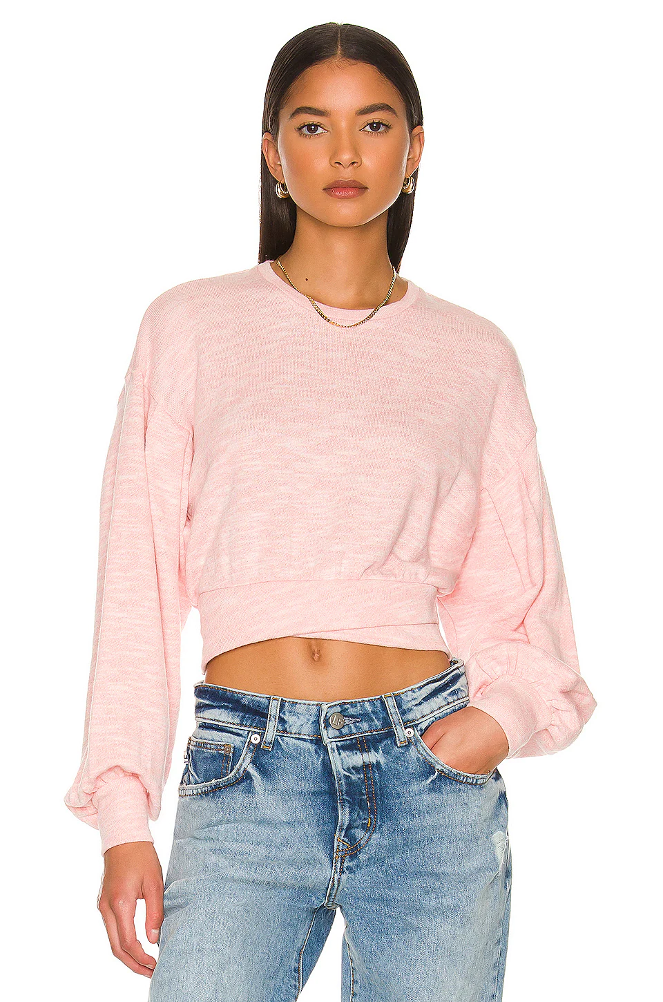 Lovers And Friends Julien Sweater In Rose Pink