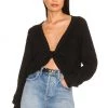 Lovers And Friends Sasha Twist Sweater In Black -Lovers and Friends Sales Shop LOVF WK1107 V1