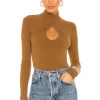 Lovers And Friends Niko Turtleneck In Camel -Lovers and Friends Sales Shop LOVF WK834 V1
