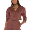Lovers And Friends Darby Cardigan In Chocolate -Lovers and Friends Sales Shop LOVF WK889 V1