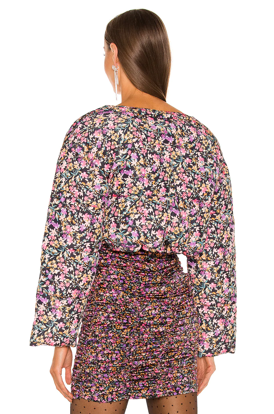 Lovers And Friends Crawford Cropped Puffer In Crawford Floral 6 Lovers And Friends Crawford Cropped Puffer In Crawford Floral - Image 4