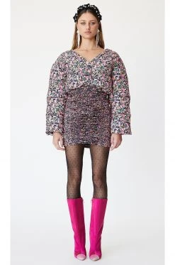 Lovers And Friends Crawford Cropped Puffer In Crawford Floral 13 Lovers And Friends Crawford Cropped Puffer In Crawford Floral -Lovers and Friends Sales Shop LOVF WO409 V6