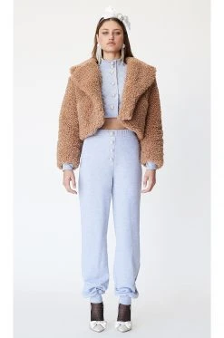 Lovers And Friends Claudia Quilted Jacket In Heather Grey 11 Lovers And Friends Claudia Quilted Jacket In Heather Grey -Lovers and Friends Sales Shop LOVF WO416 V5