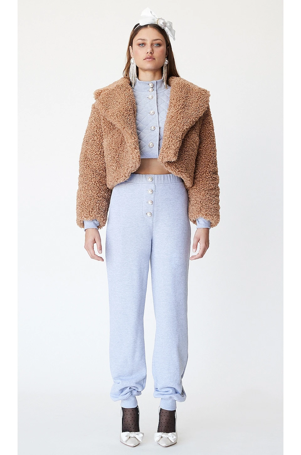 Lovers And Friends Claudia Quilted Jacket In Heather Grey 7 Lovers And Friends Claudia Quilted Jacket In Heather Grey - Image 5