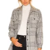 Lovers And Friends Kaianna Shacket In Grey Multi -Lovers and Friends Sales Shop LOVF WO434 V1