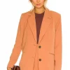 Lovers And Friends Diana Oversized Blazer In Caramel -Lovers and Friends Sales Shop LOVF WO435 V1